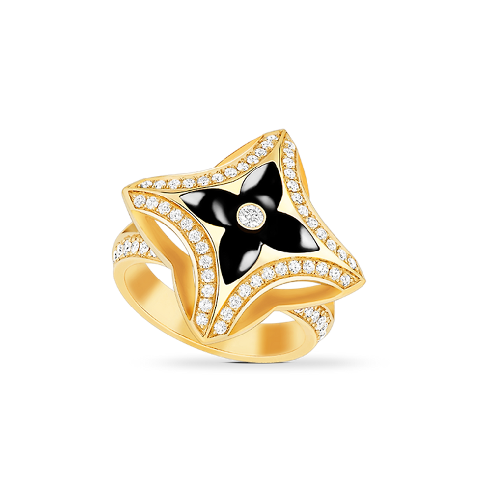 Louis Vuitton Ever Blossom 18K Gold Ring