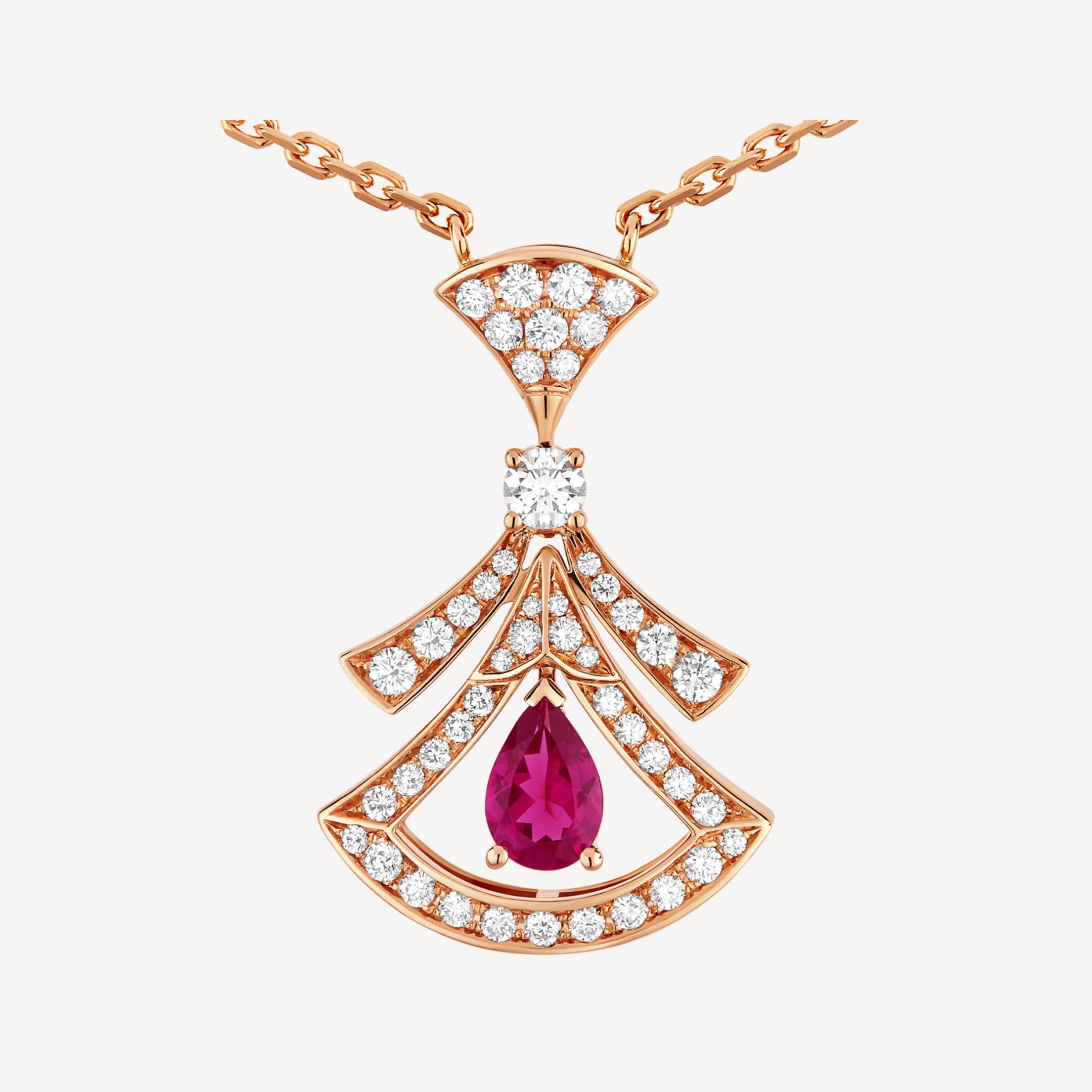 Bvlgari BVLGARI Dream Pearls Diamond 18K Gold Necklace