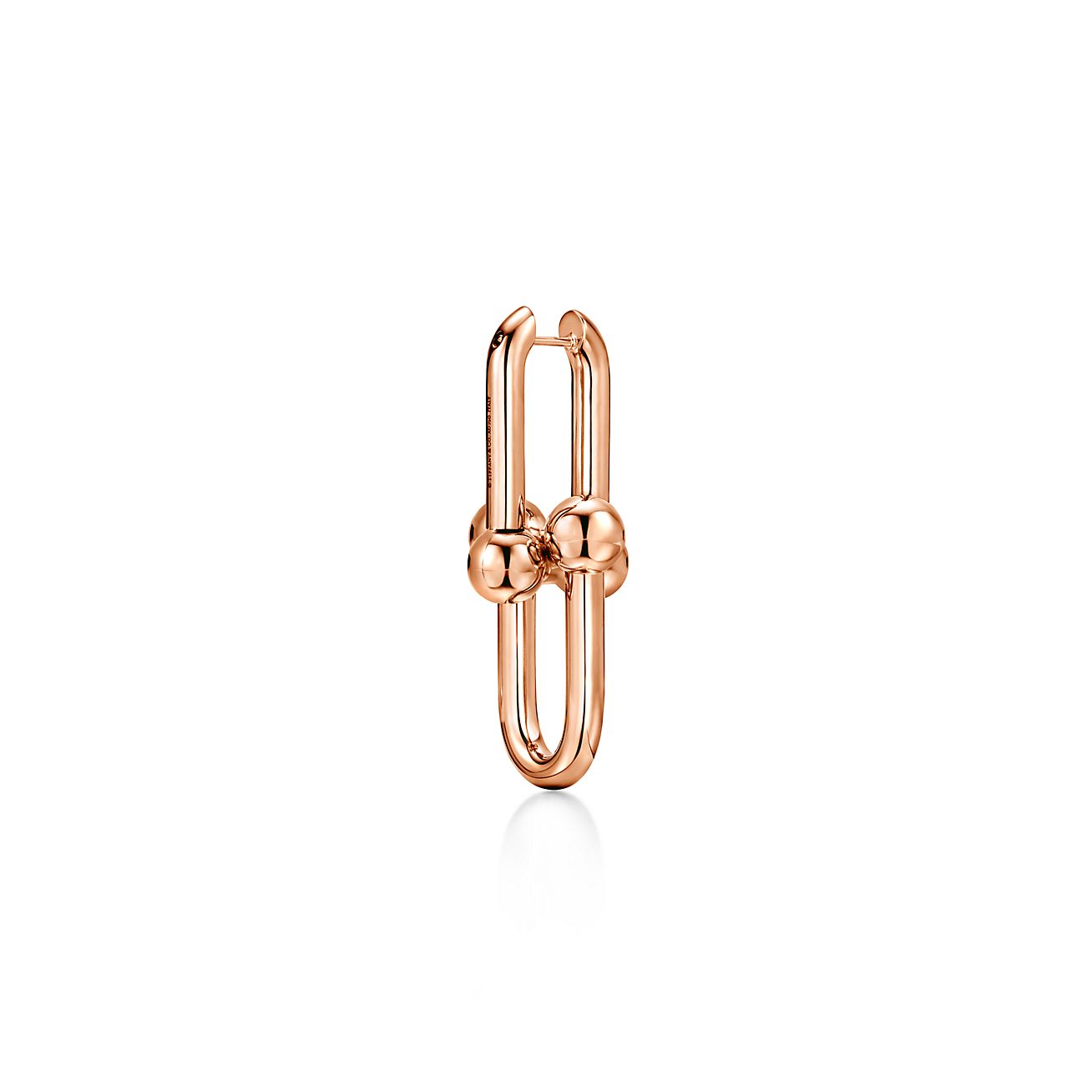 Tiffany HardWear Extra Large Link 18K Gold Earrings