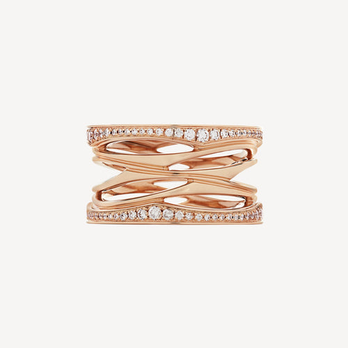 B.zero1 Diamond 18K Gold Ring