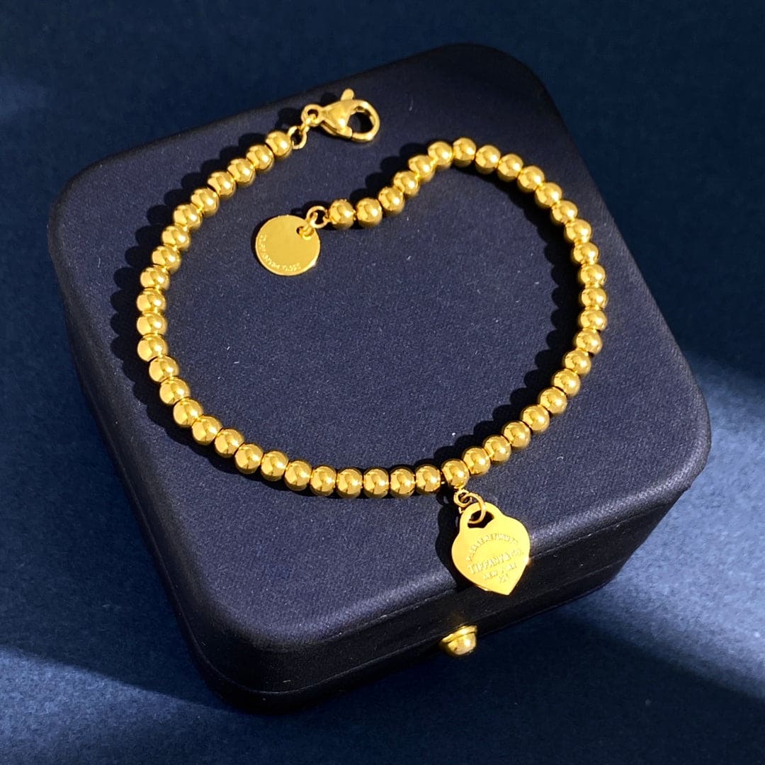 Tiffany Return to Heart Tag 18K Gold Bracelet