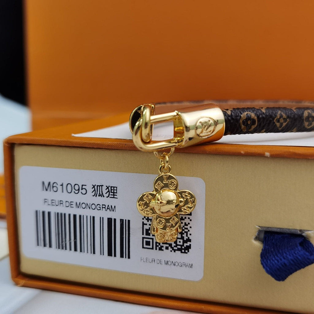Louis Vuitton Vivienne 18K Gold Bracelet