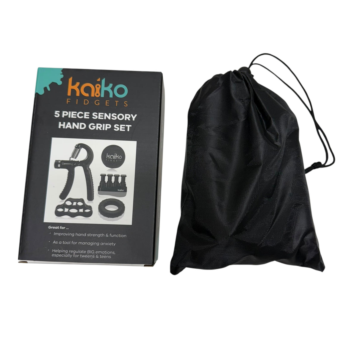 5 Piece Hand Grip Set by Kaiko - for Regulation and Improved Function