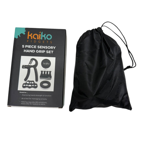 5 Piece Hand Grip Set by Kaiko - for Regulation and Improved Function