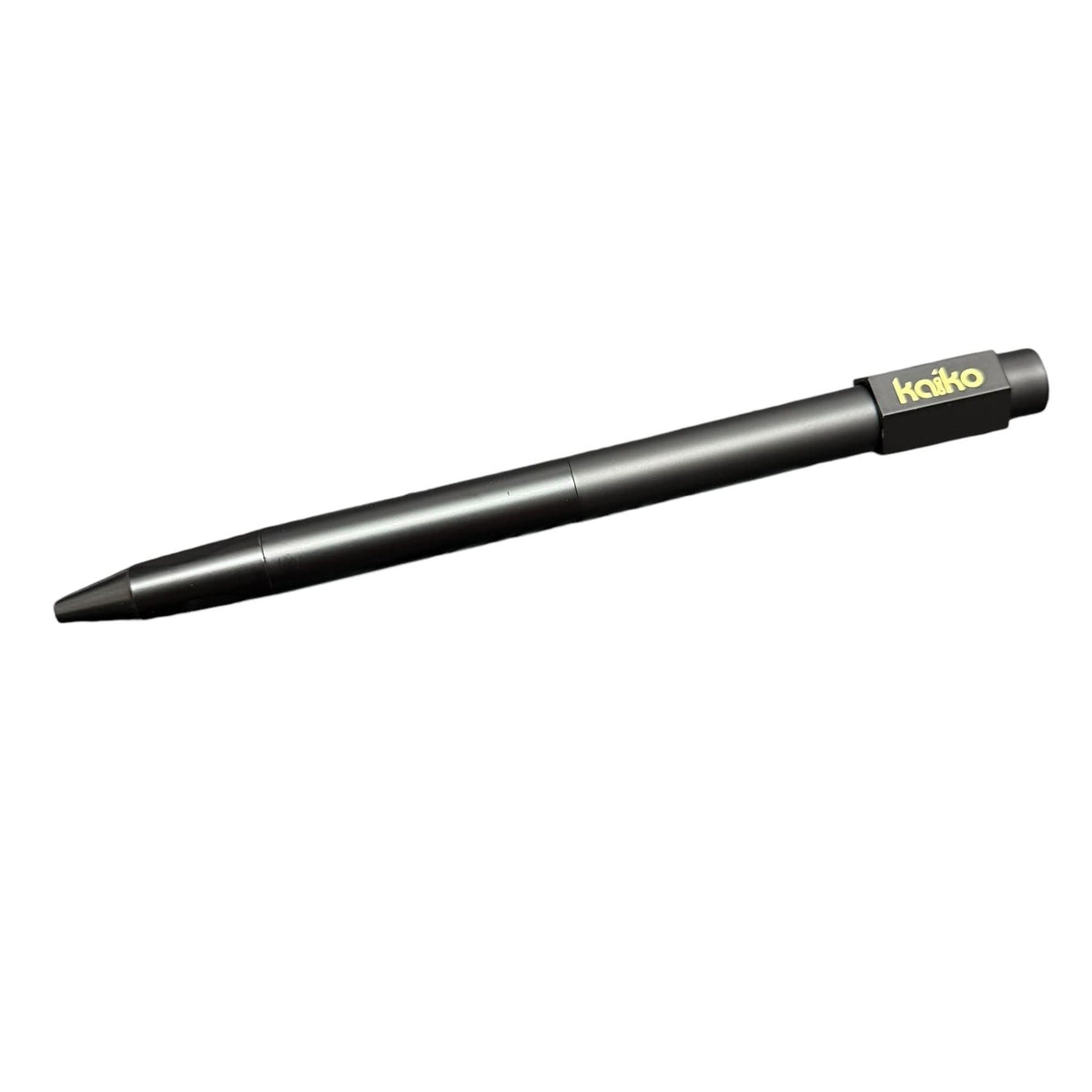 BLACK Weighted Spinner Pen with 4 refills