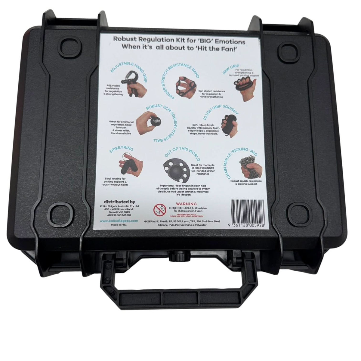 EXTREME Lost Your Sh!t Kit  - 8 Tools in a Black Hard Case