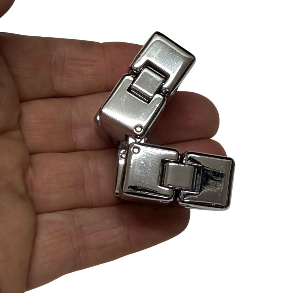 Gloss Silver MINI  Infinity Cube in Window Tin - 151 grams