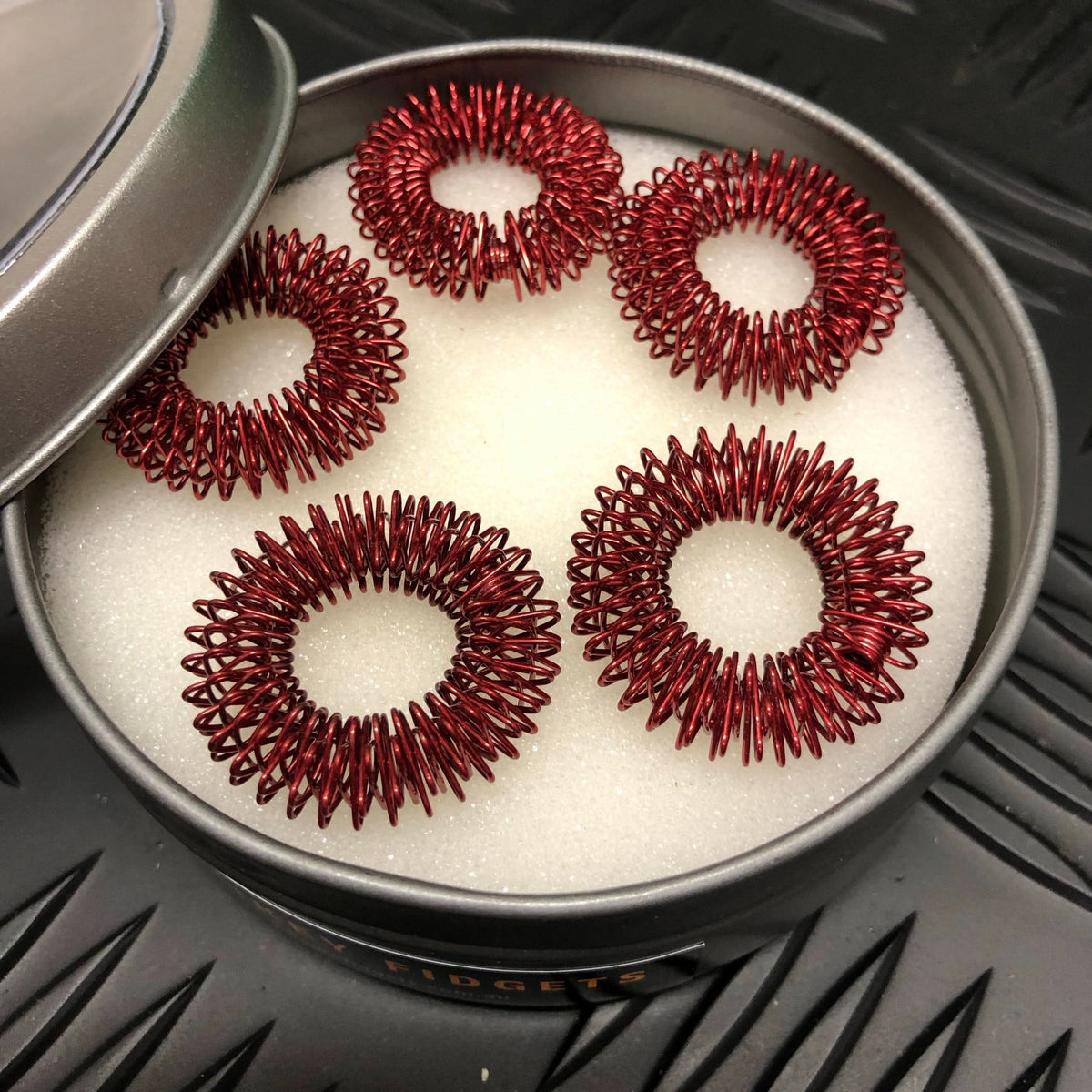 Set of 5 Finger Spikeys by Kaiko - Fidgets for Focus, Safe Ouch and Regulation