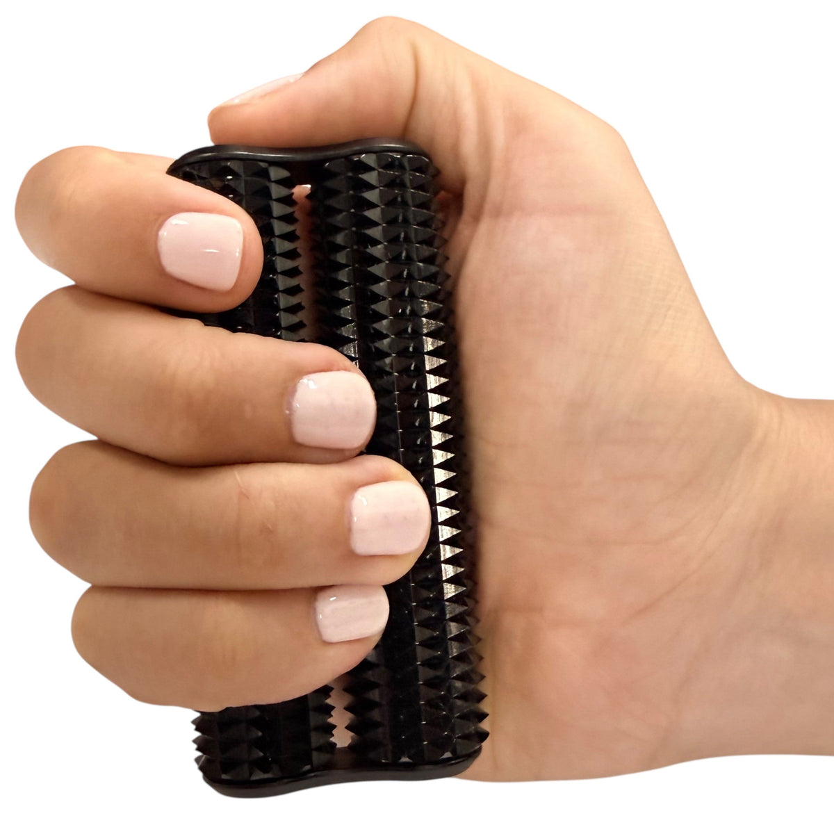 Spikey Hand Roller Black 285g    High-load Safe Ouch