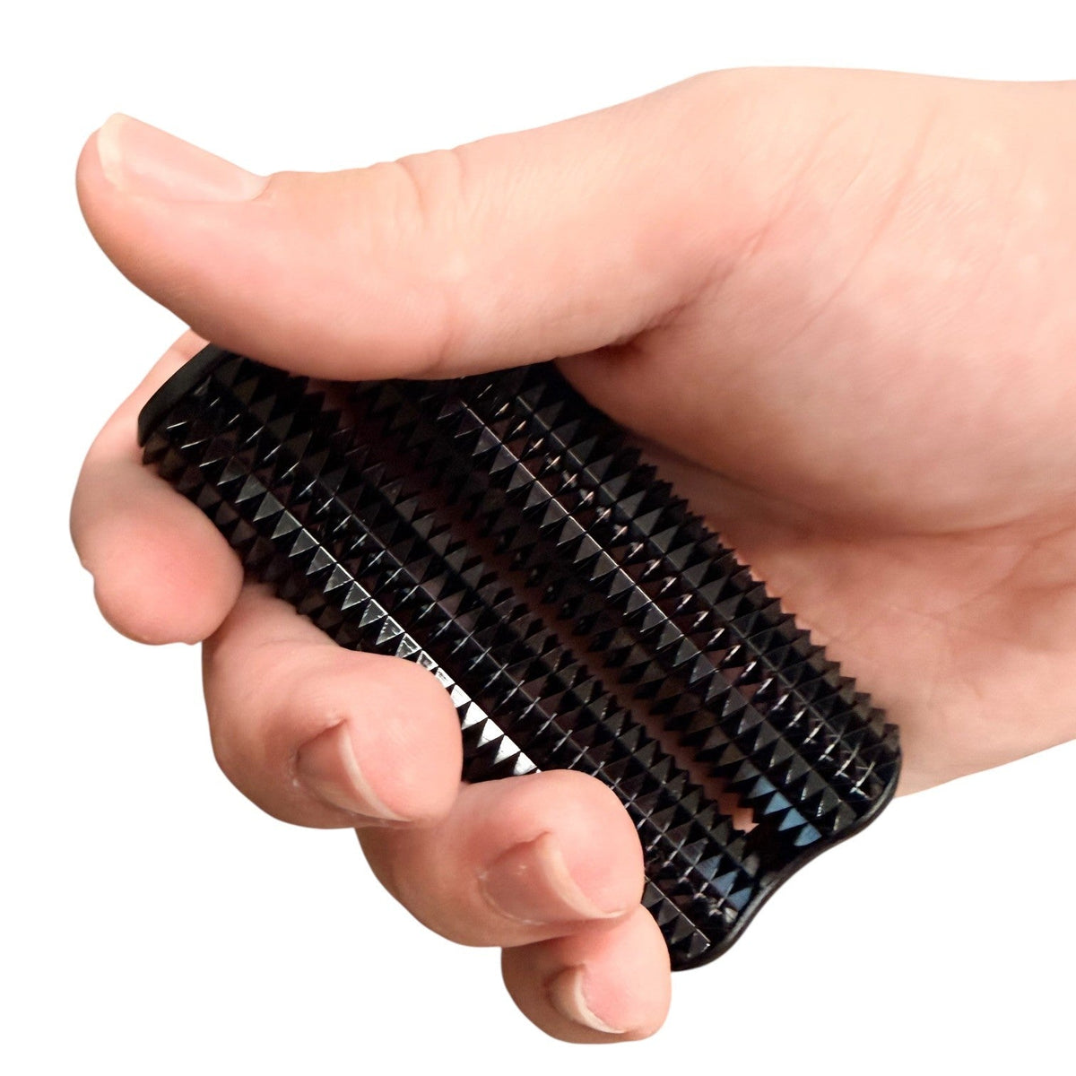 Spikey Hand Roller Black 285g    High-load Safe Ouch