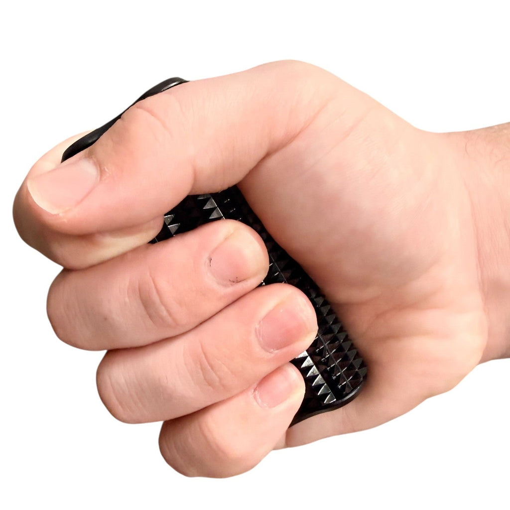 Spikey Hand Roller Black 285g    High-load Safe Ouch