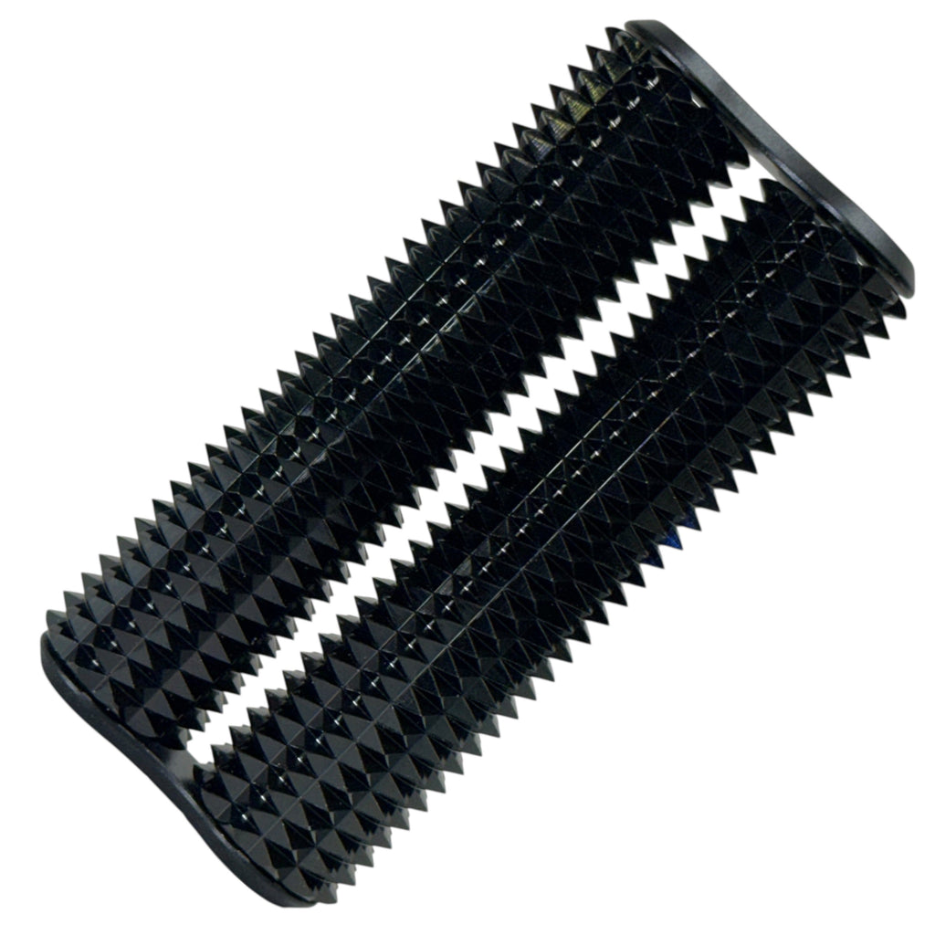 Spikey Hand Roller Black 285g    High-load Safe Ouch