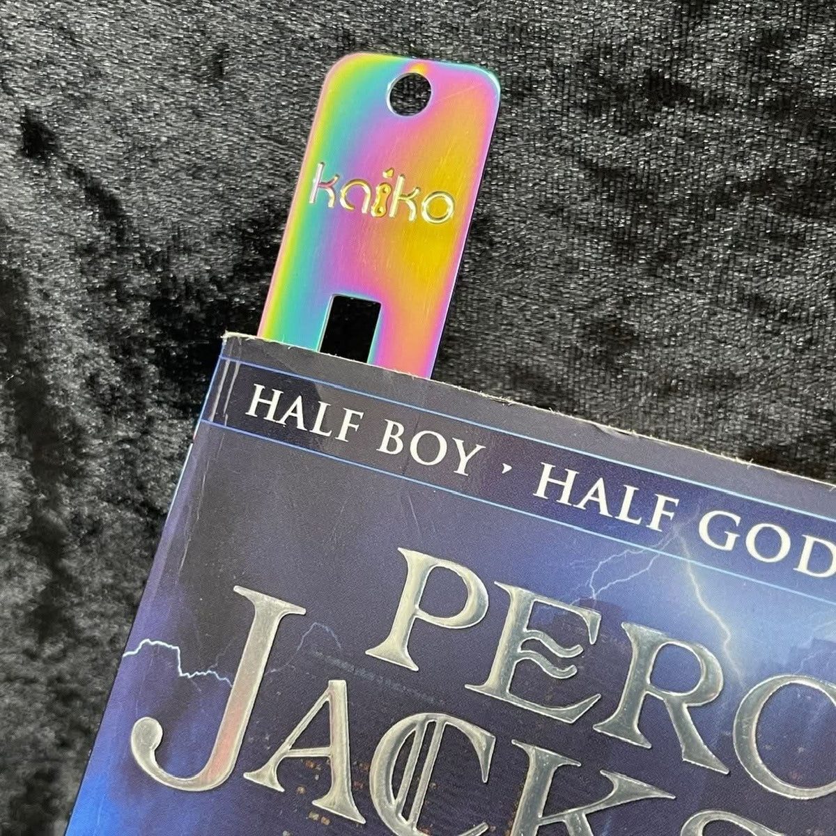 Metal Bookmark with Fidget Hook & Reading Guide   - Fidgets not included