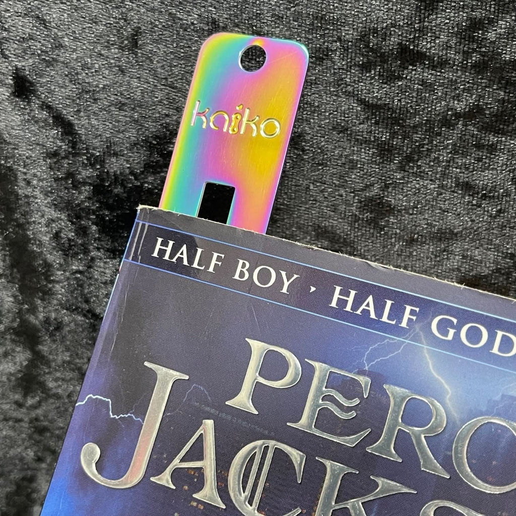 Metal Bookmark with Fidget Hook & Reading Guide   - Fidgets not included