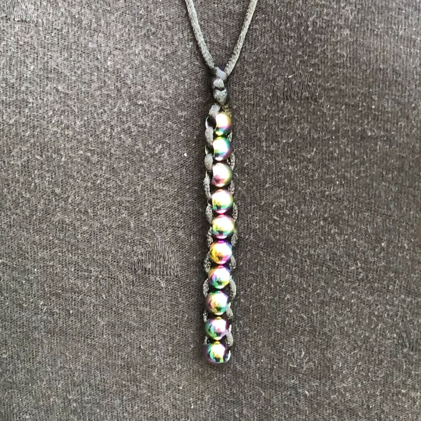 NECKLACE Unisex Caterpillar by Kaiko