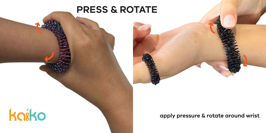 Spikey BUNDLE - 4 wrist + 2 finger sizes
