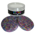 Pebble Pick 'Em Stack - pack of 3 natural painted stone discs - Picking & Popping Support