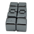 Gloss Silver MINI  Infinity Cube in Window Tin - 151 grams