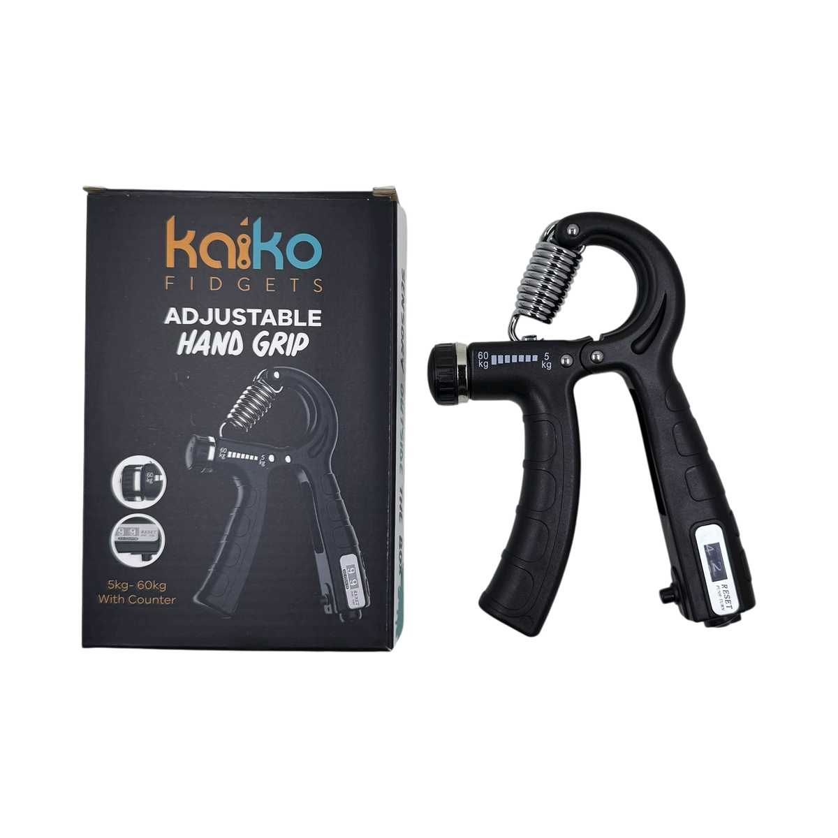 Hand Grip Exerciser with Counter- Great Tool for Emotional Regulation
