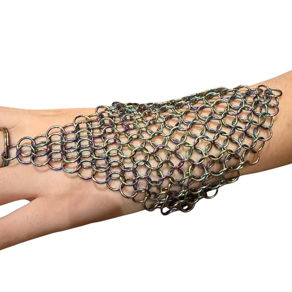 Rhomboid Hand Crafted Chain Maille Keyring