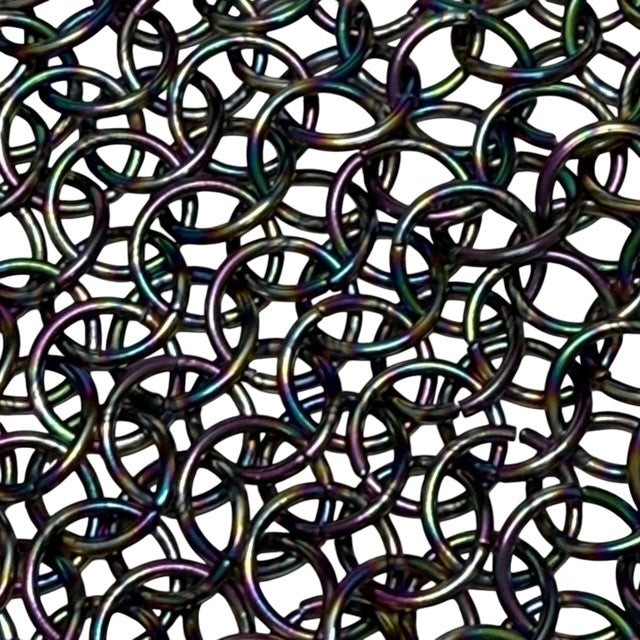 Rhomboid Hand Crafted Chain Maille Keyring