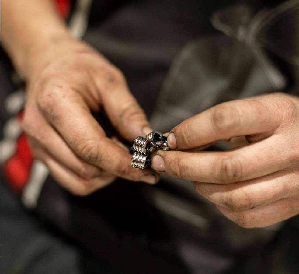 Hand Silkworm Fidget by Kaiko