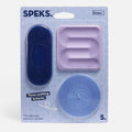 Pack of 3 Purple Slabs Silicone Sensory Sticker by Speks