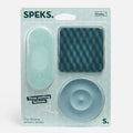 Pack of 3 Green Slabs Silicone Sensory Sticker by Speks