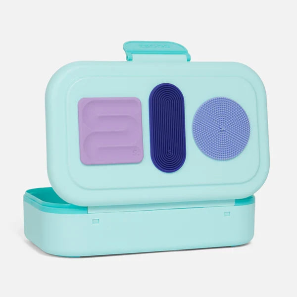 Tab Navy Groove Slab Sensory Sticker by Speks