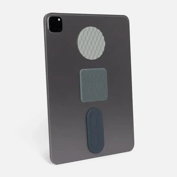 Square Dark Grey Groove Slab Sensory Sticker by Speks