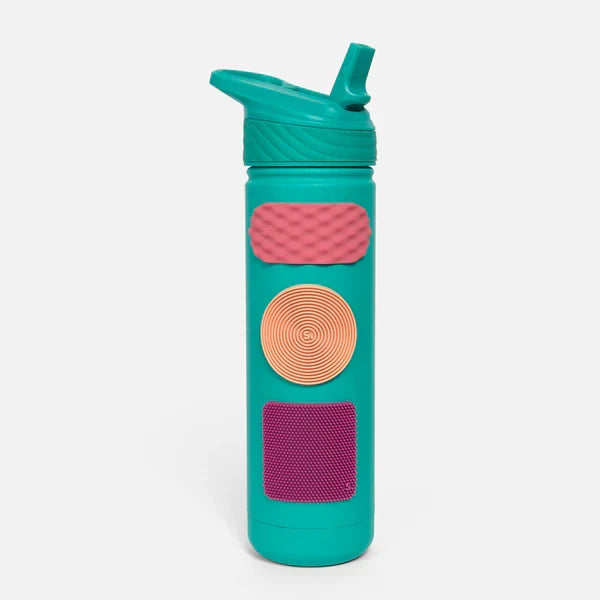 Circle Apricot Groove Slab Sensory Sticker by Speks