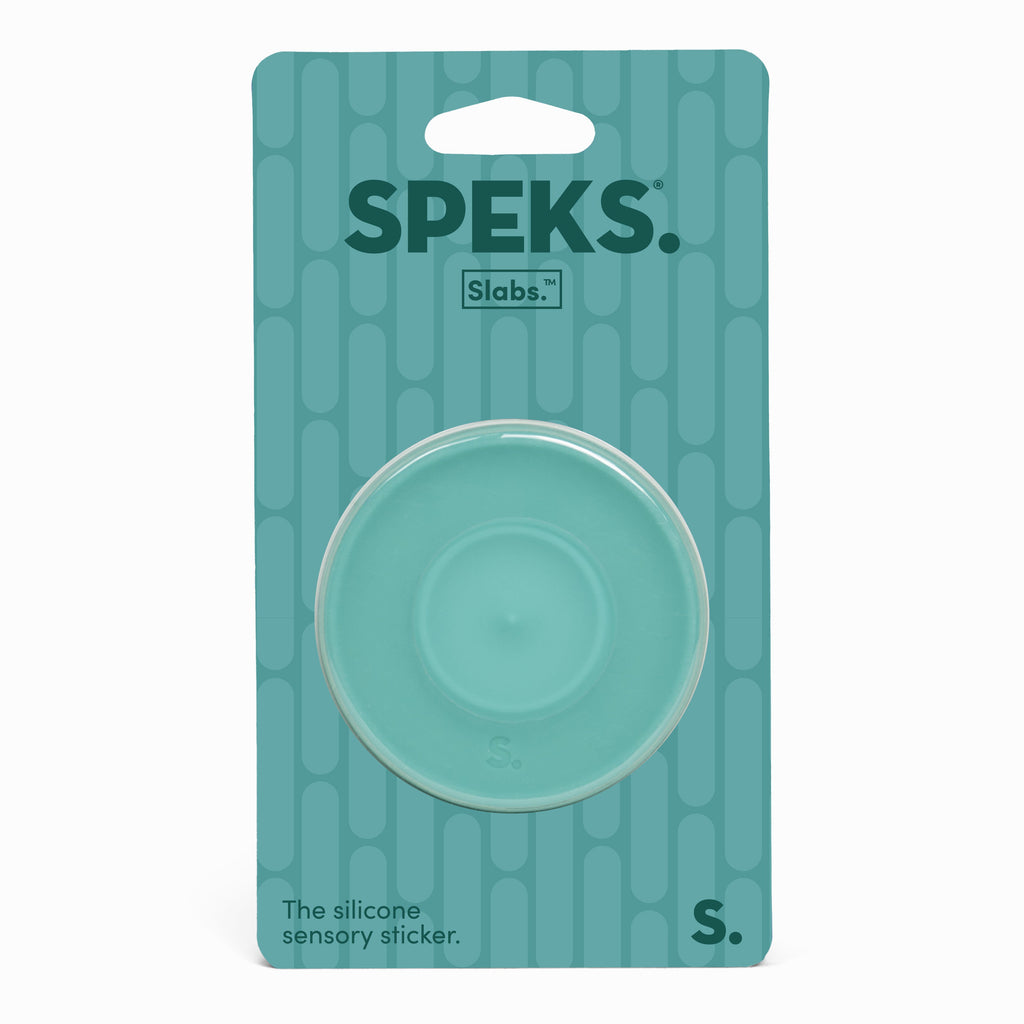 Circle Sage Green Path Slab Sensory Sticker by Speks