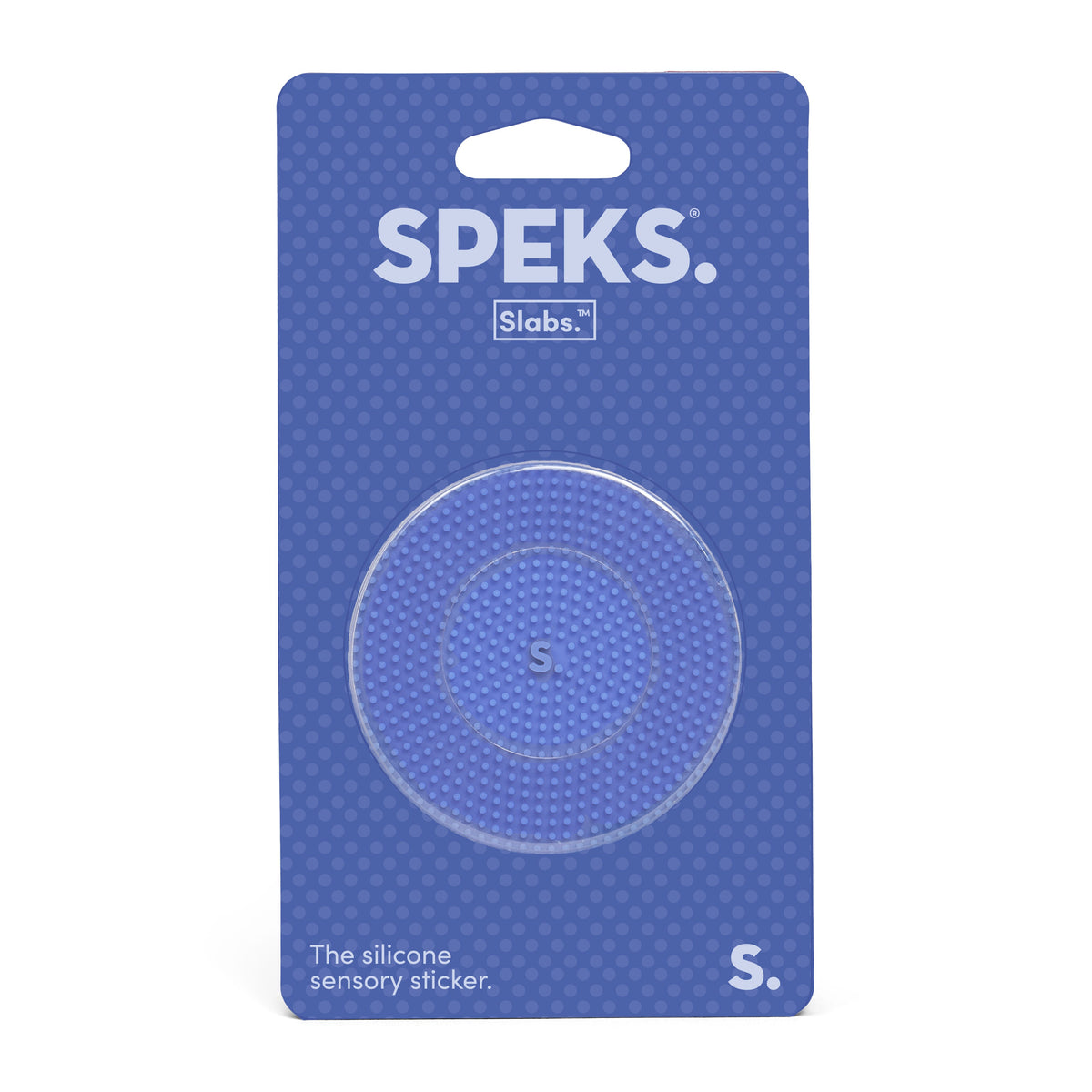 Circle Blue Static Slab Sensory Sticker by Speks