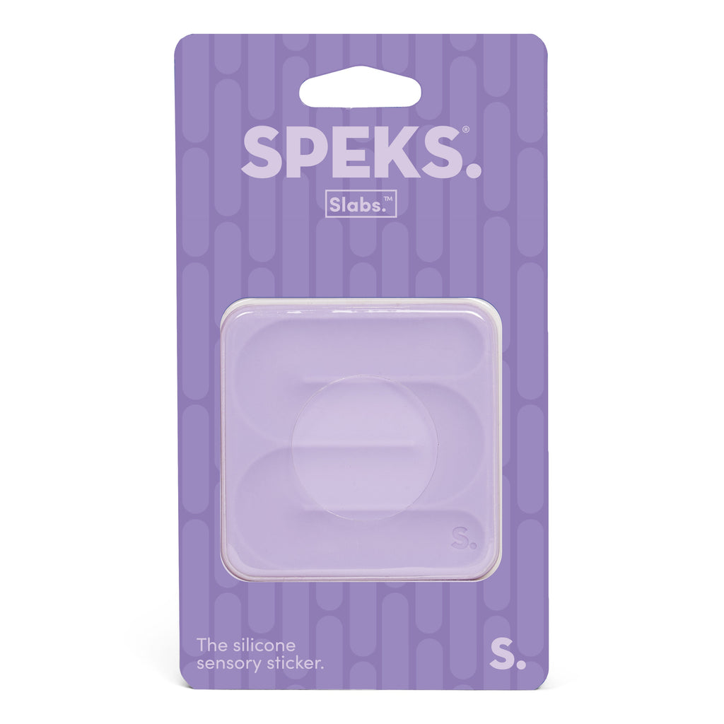 Square Purple Path Slab Sensory Sticker by Speks