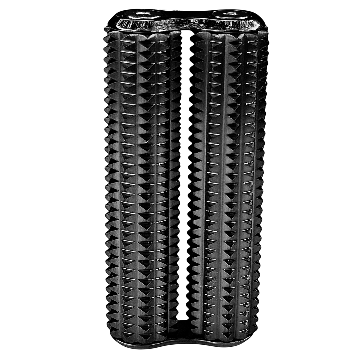 Spikey Hand Roller Black 285g    High-load Safe Ouch