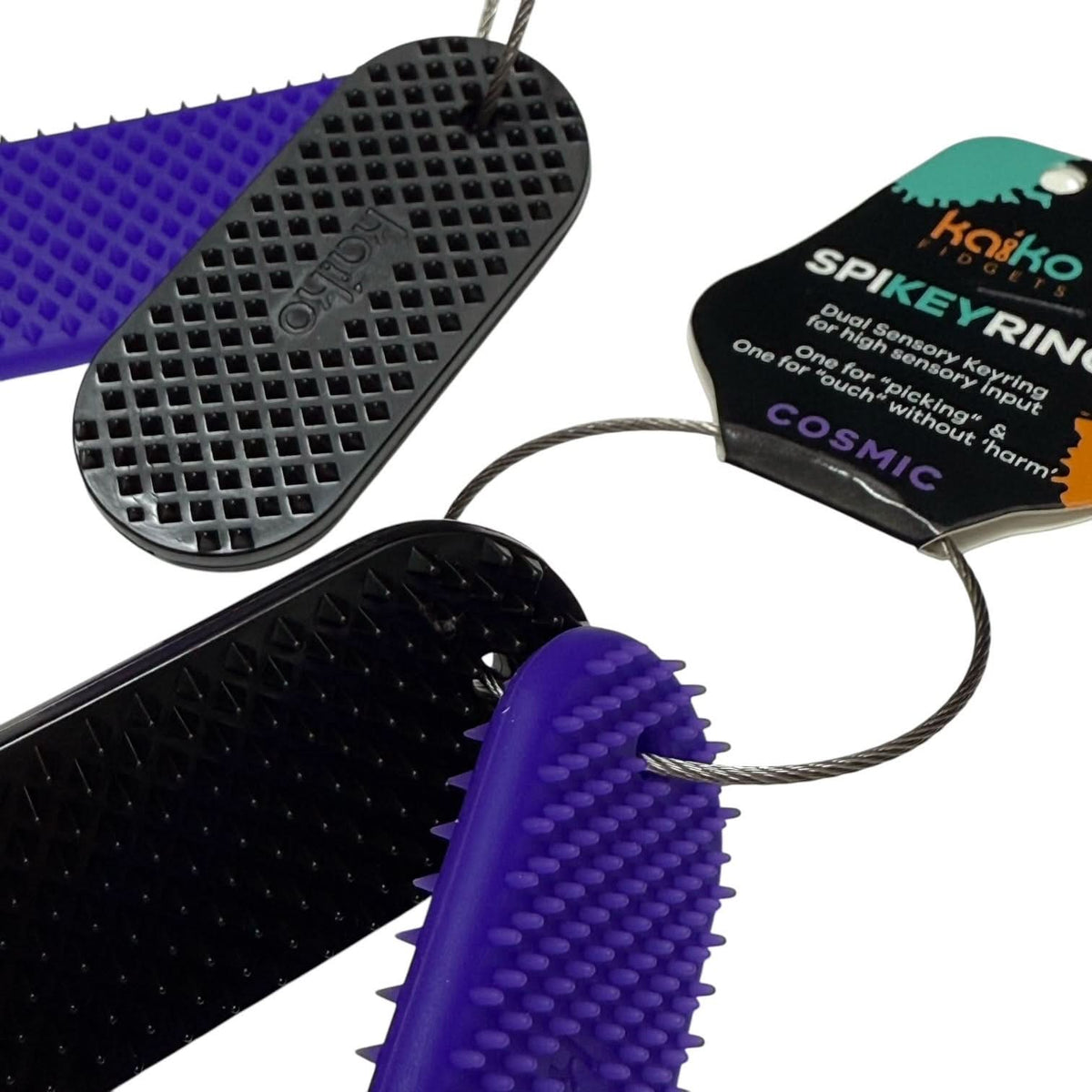 Spikeyring with Dual Pads by Kaiko -  Ouch without Harm & Picking Support