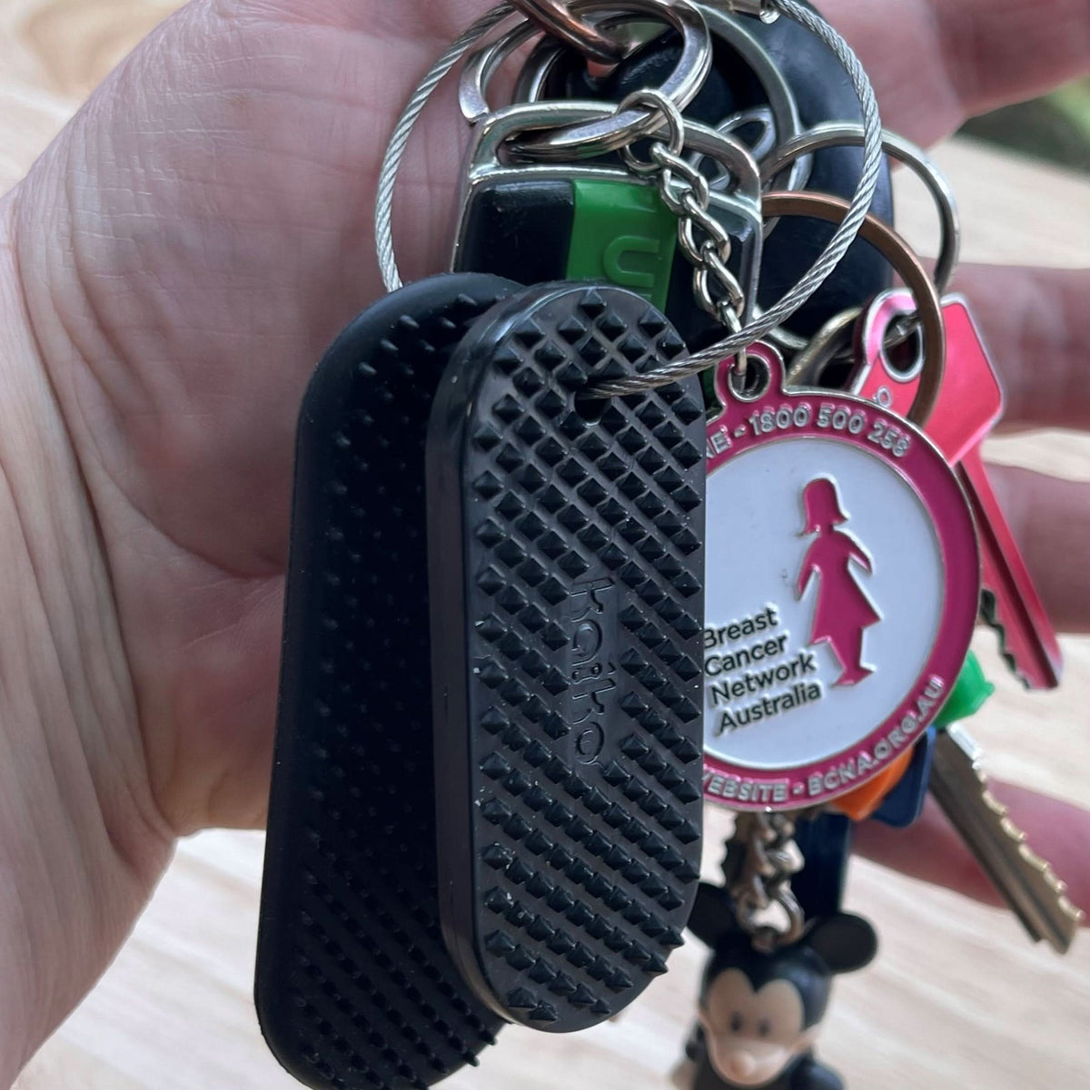 Spikeyring with Dual Pads by Kaiko -  Ouch without Harm & Picking Support
