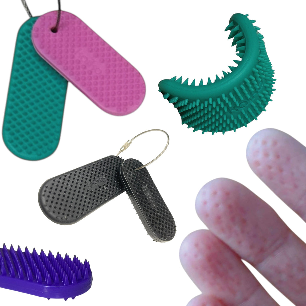 Spikeyring with Dual Pads by Kaiko -  Ouch without Harm & Picking Support