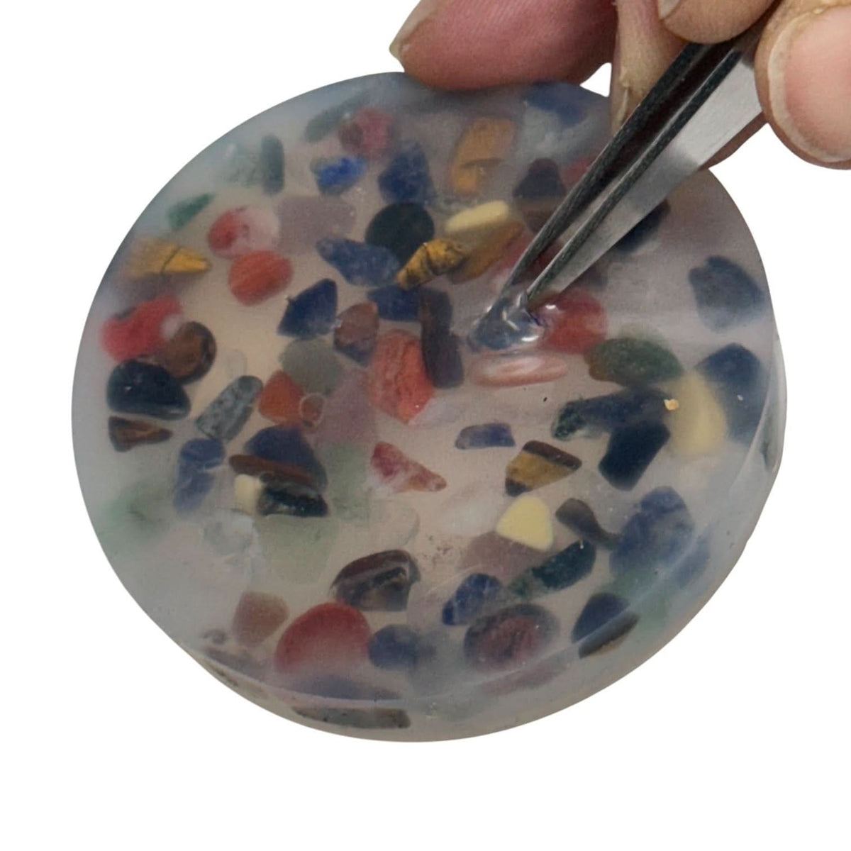 Stone Pick 'Em Stack - pack of 3 natural stone discs