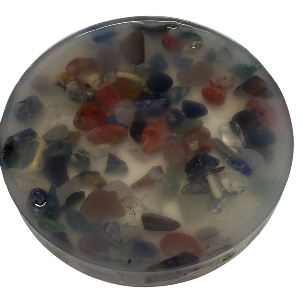 Stone Pick 'Em Stack - pack of 3 natural stone discs