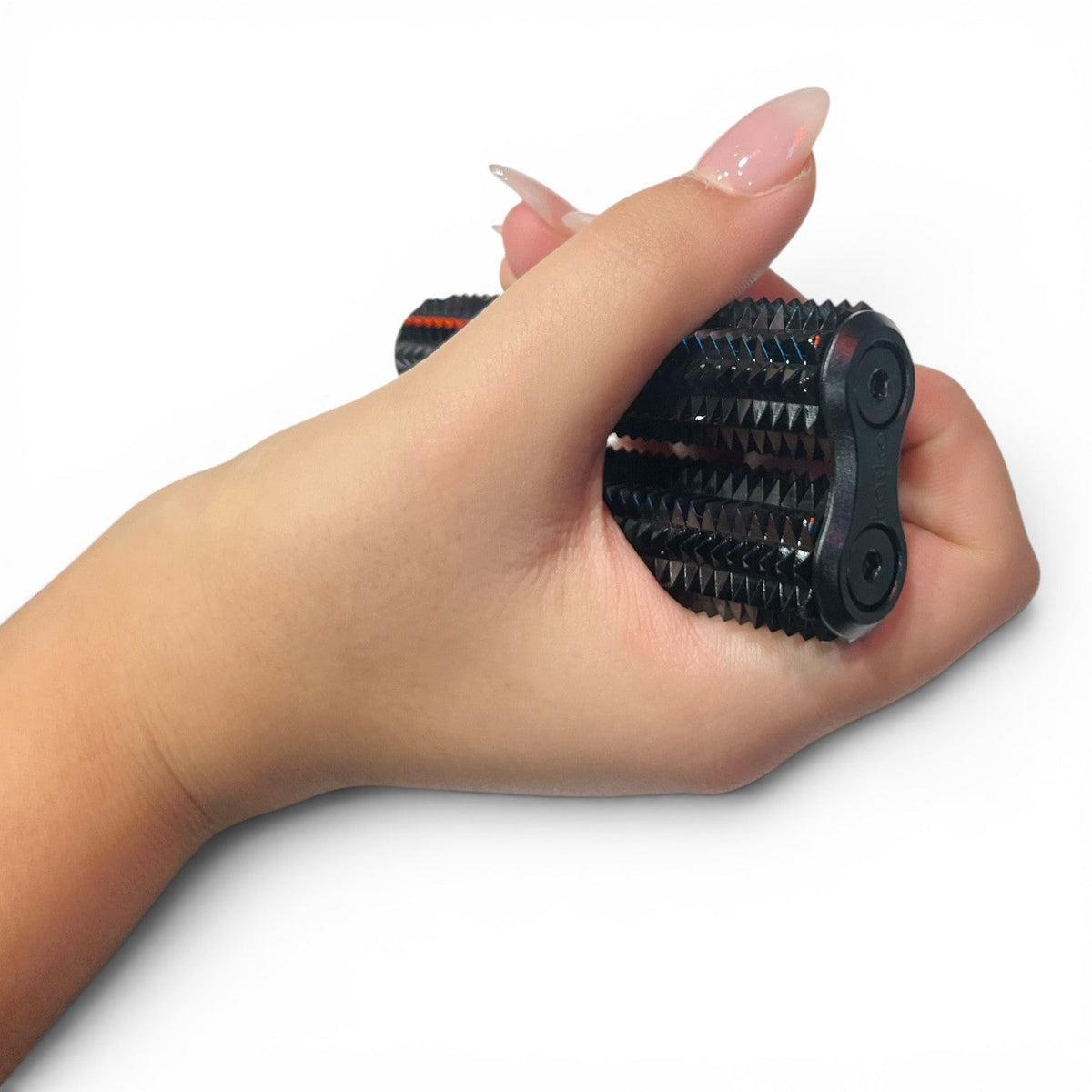 Spikey Hand Roller Black 285g    High-load Safe Ouch