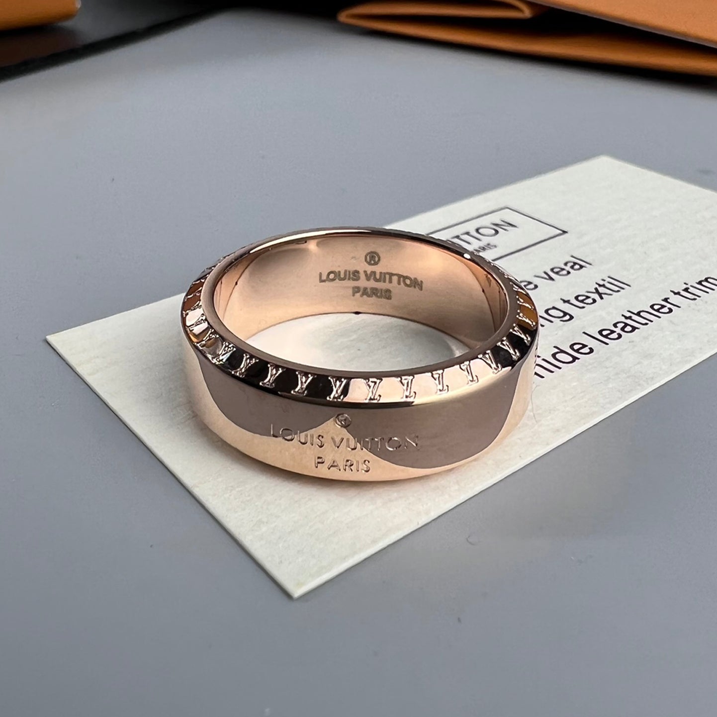 Louis Vuitton Vintage 18K Gold Ring