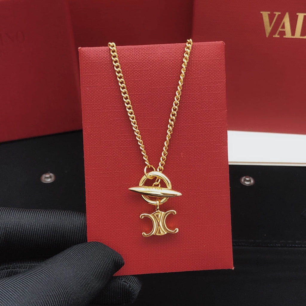 Celine Celine 18K Gold Necklace