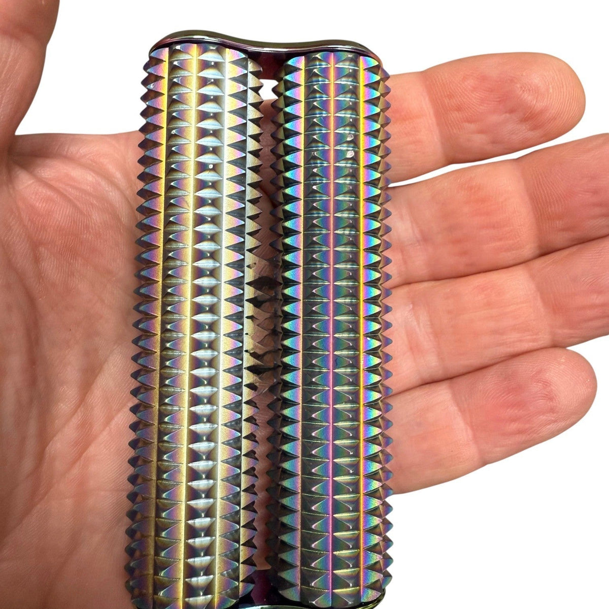 Spikey Hand Roller - Oil Slick 100g  High Sensory Input & 'Safe' Ouch