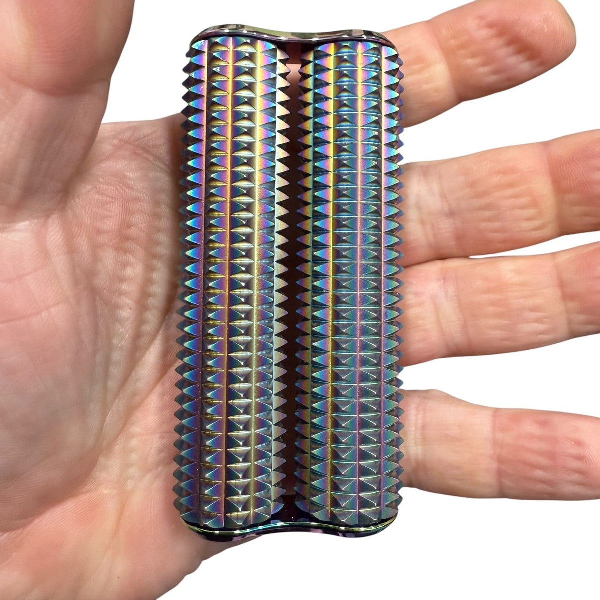 Spikey Hand Roller - Oil Slick 100g  High Sensory Input & 'Safe' Ouch